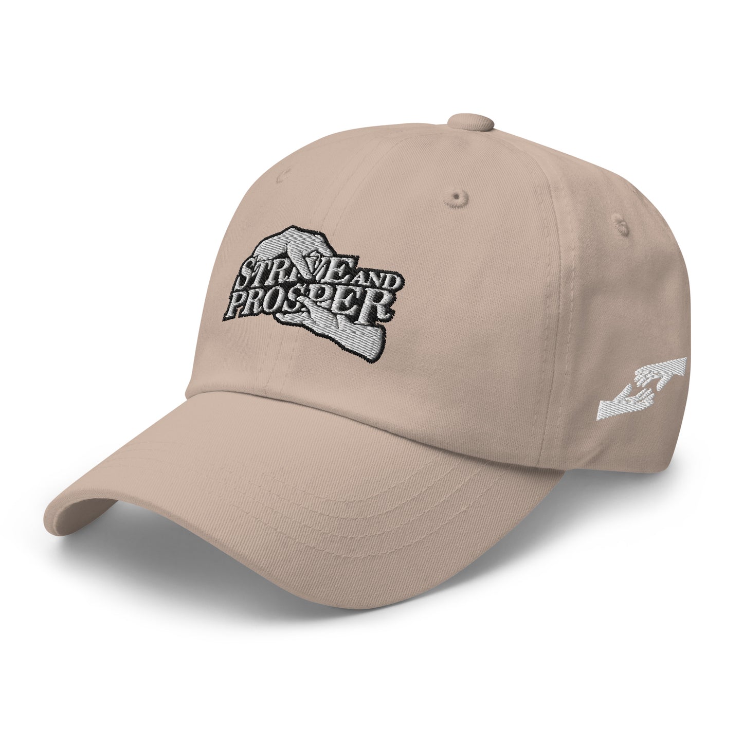 “OG” DAD HAT (TAN/BLACK)