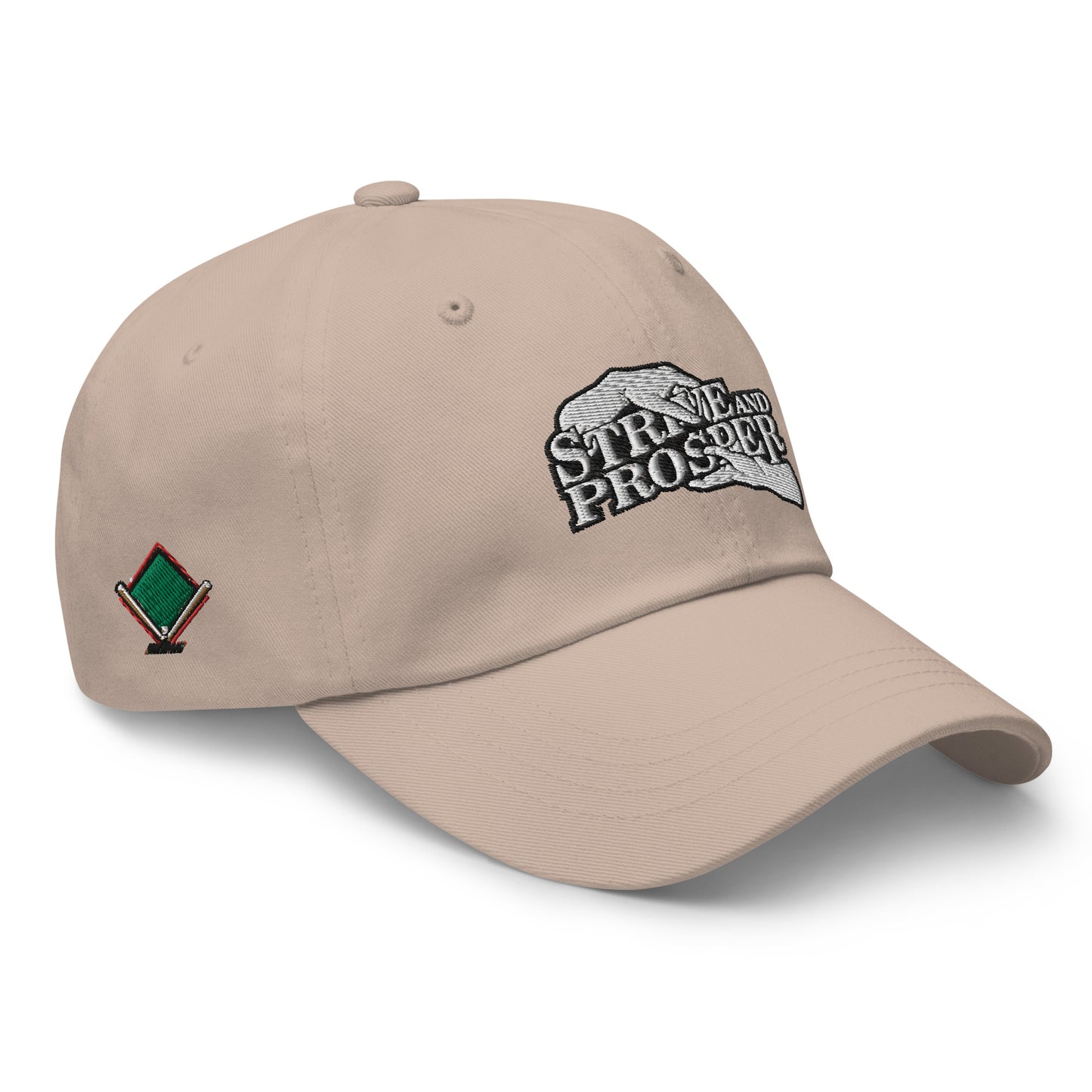 “OG” DAD HAT (TAN/BLACK)