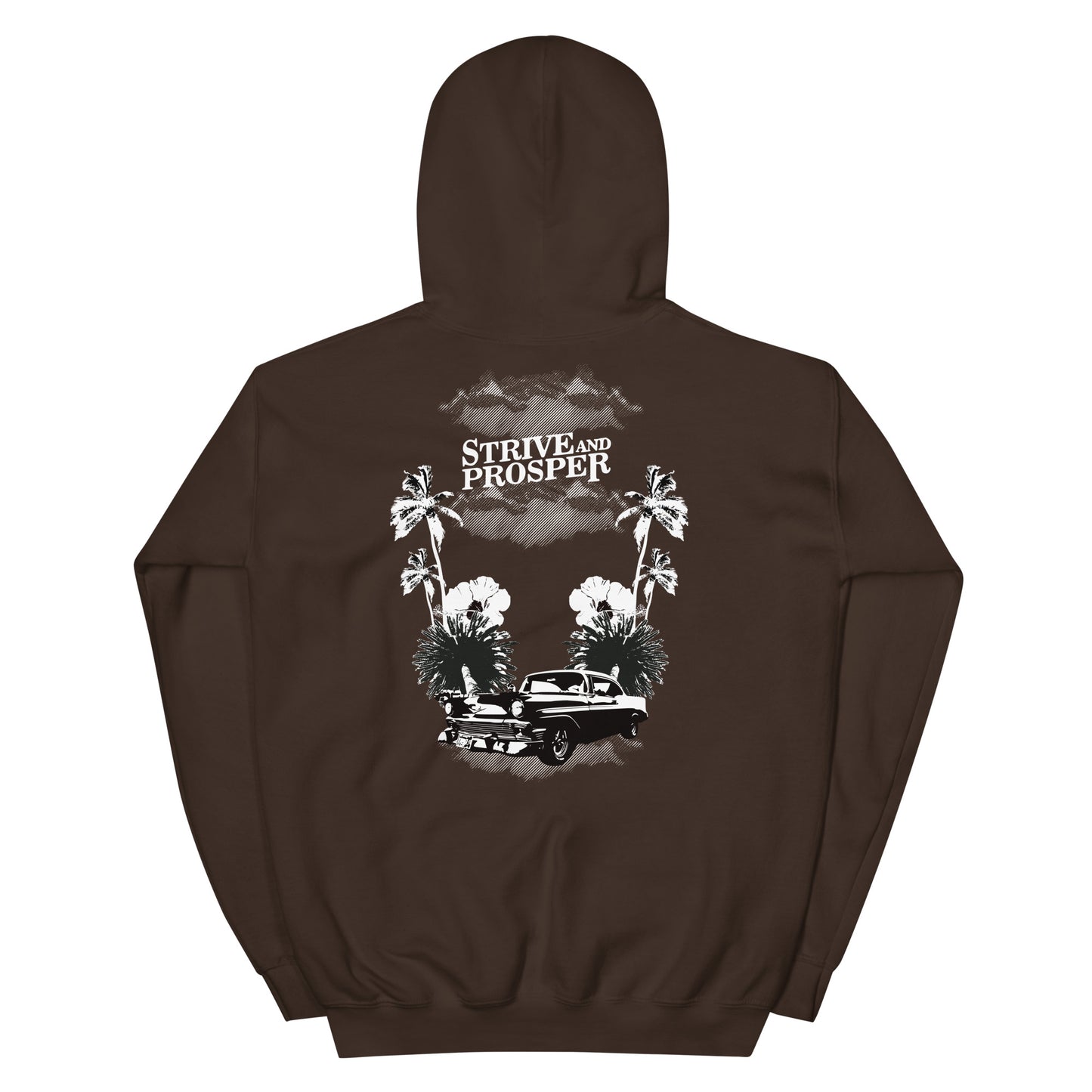 TO LIVE & DIE IN L.A. HOODIE (BROWN)