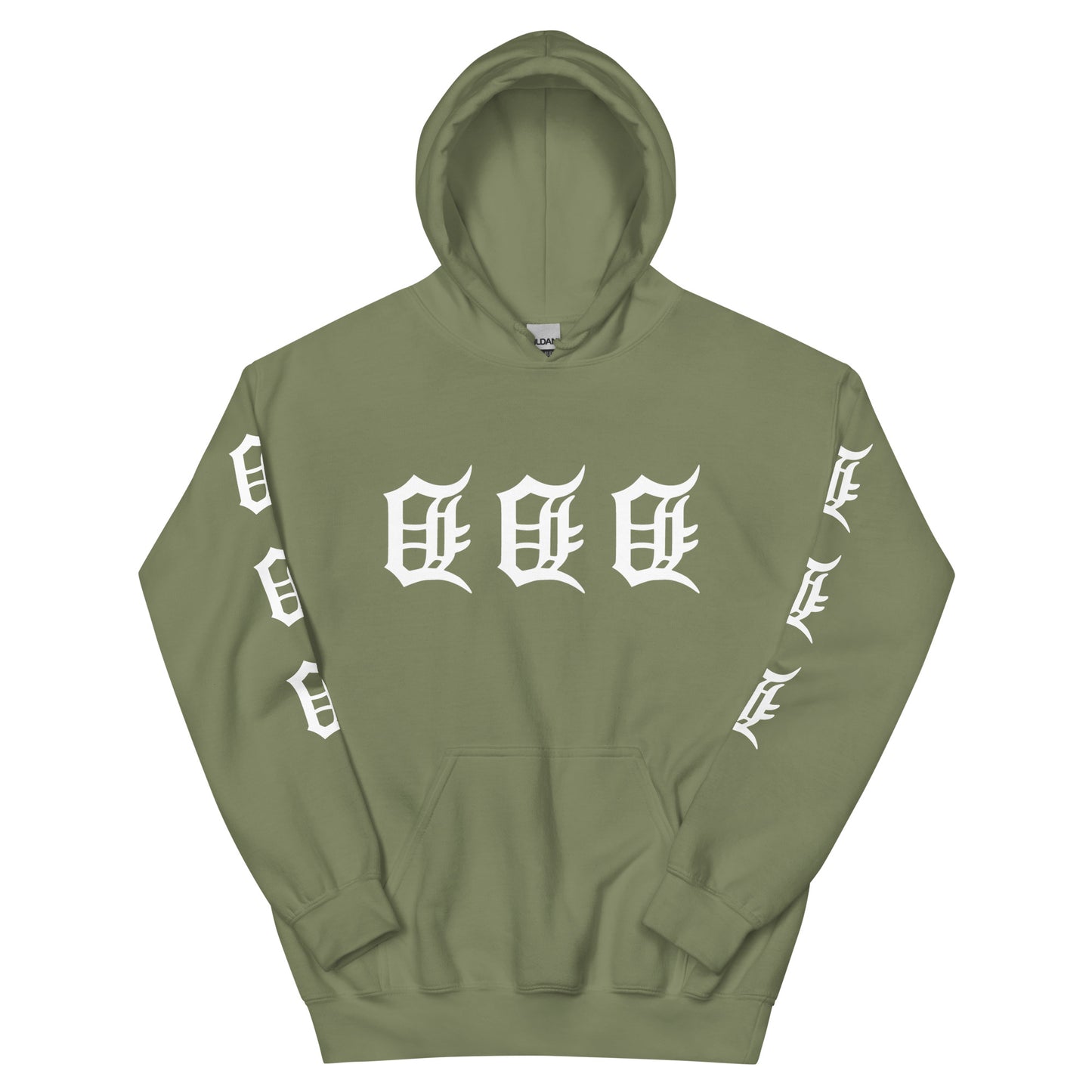 MOTOR CITY HOODIE GREEN (BIG & TALL)