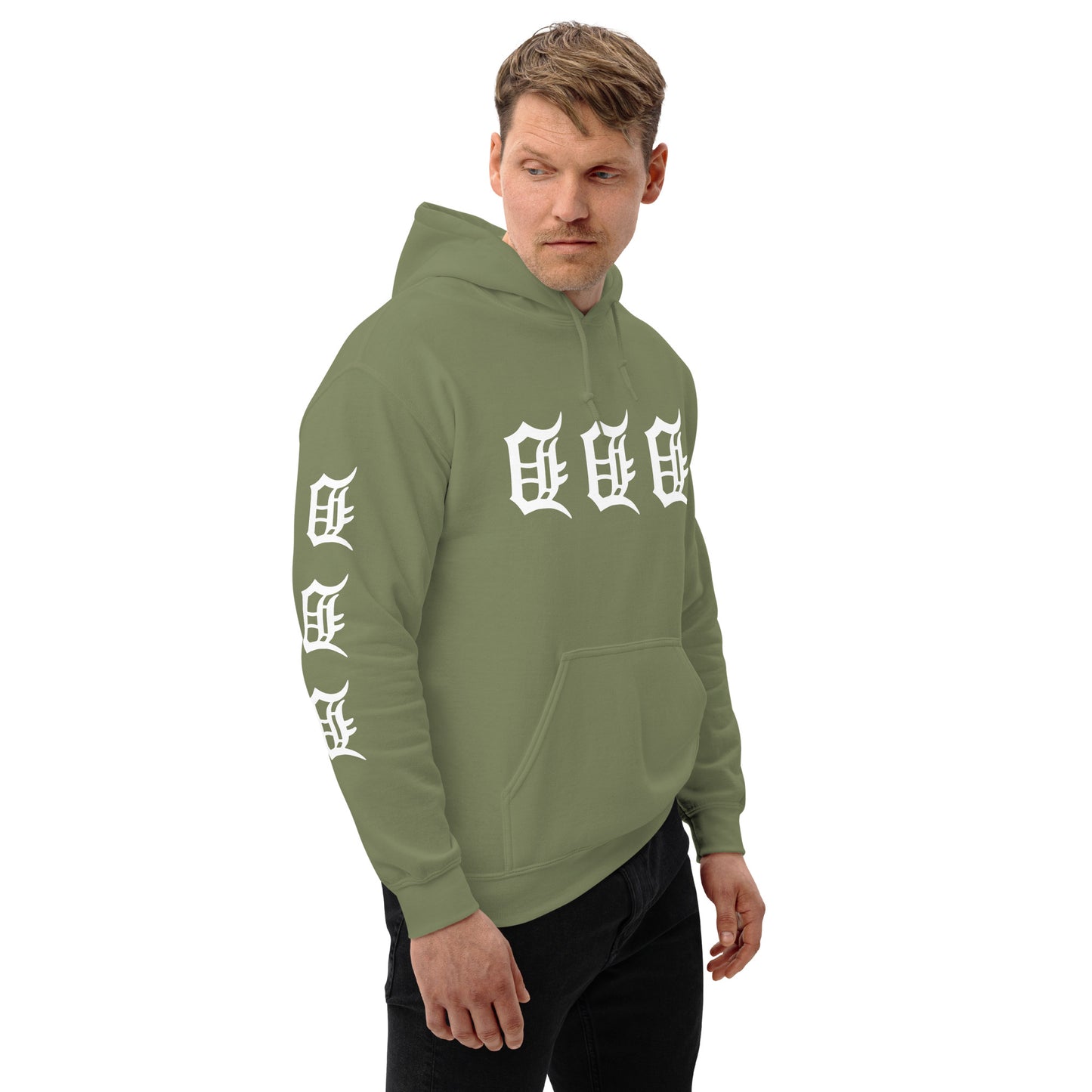 MOTOR CITY HOODIE GREEN (BIG & TALL)