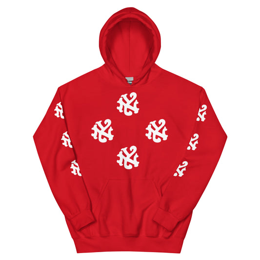 N.Y. STATE OF MIND HOODIE (RED)