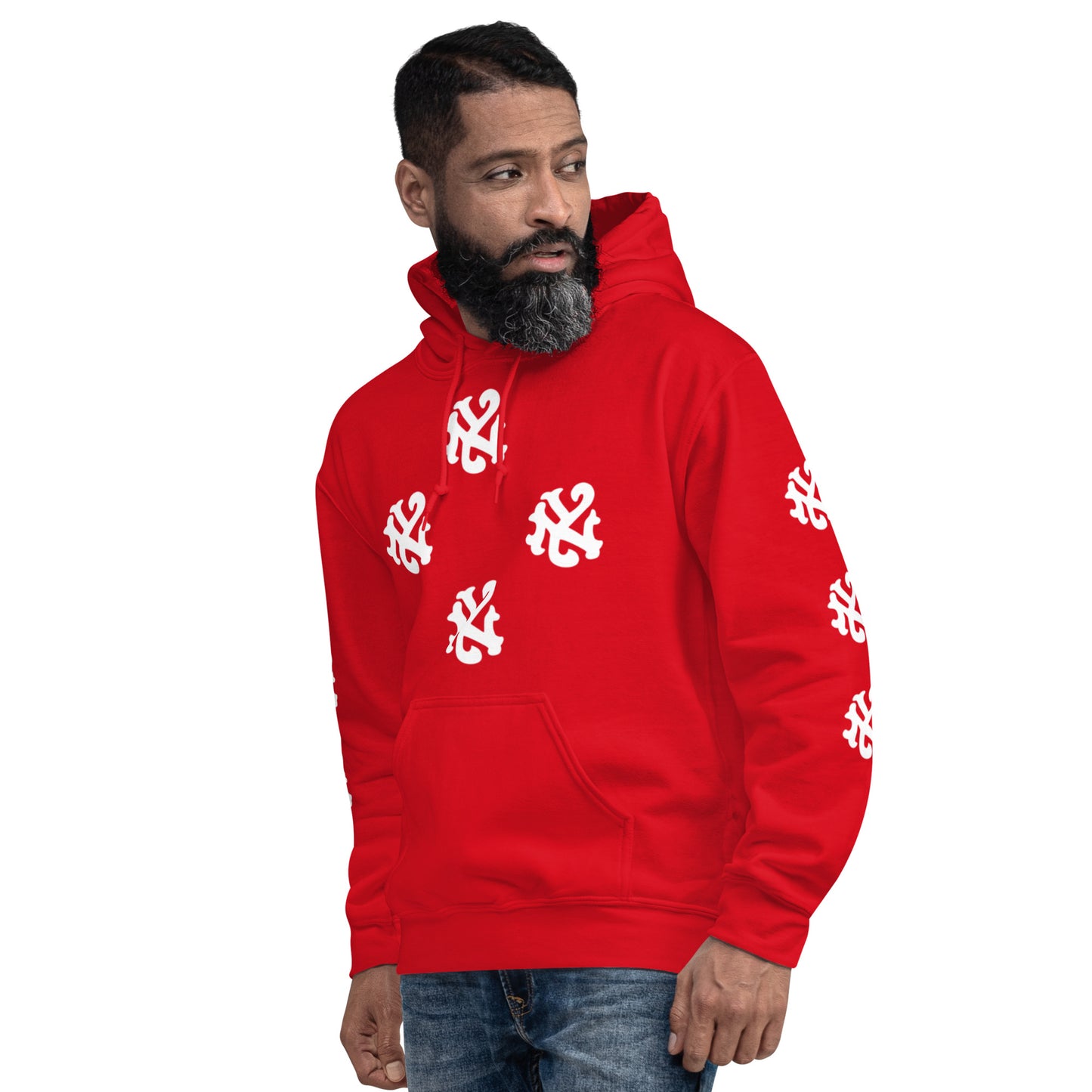 N.Y. STATE OF MIND HOODIE (RED)