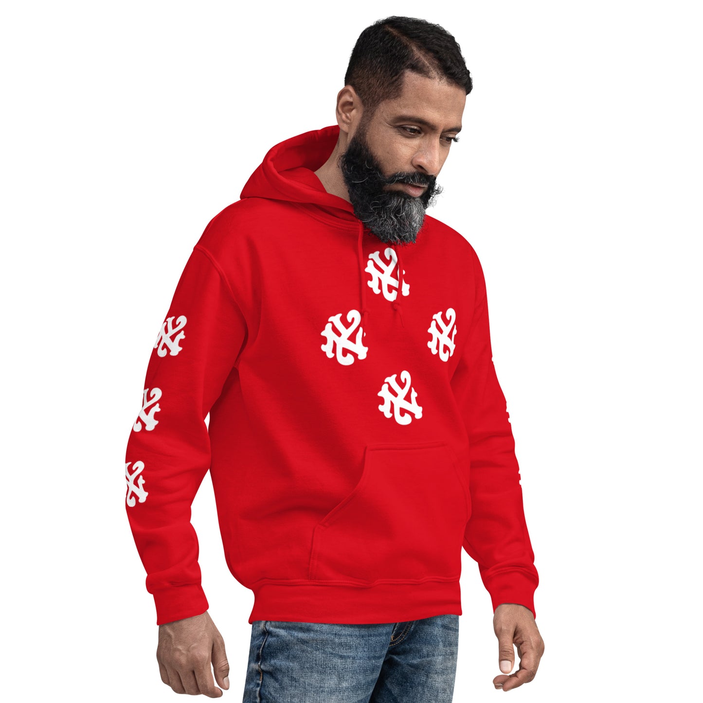 N.Y. STATE OF MIND HOODIE (RED)