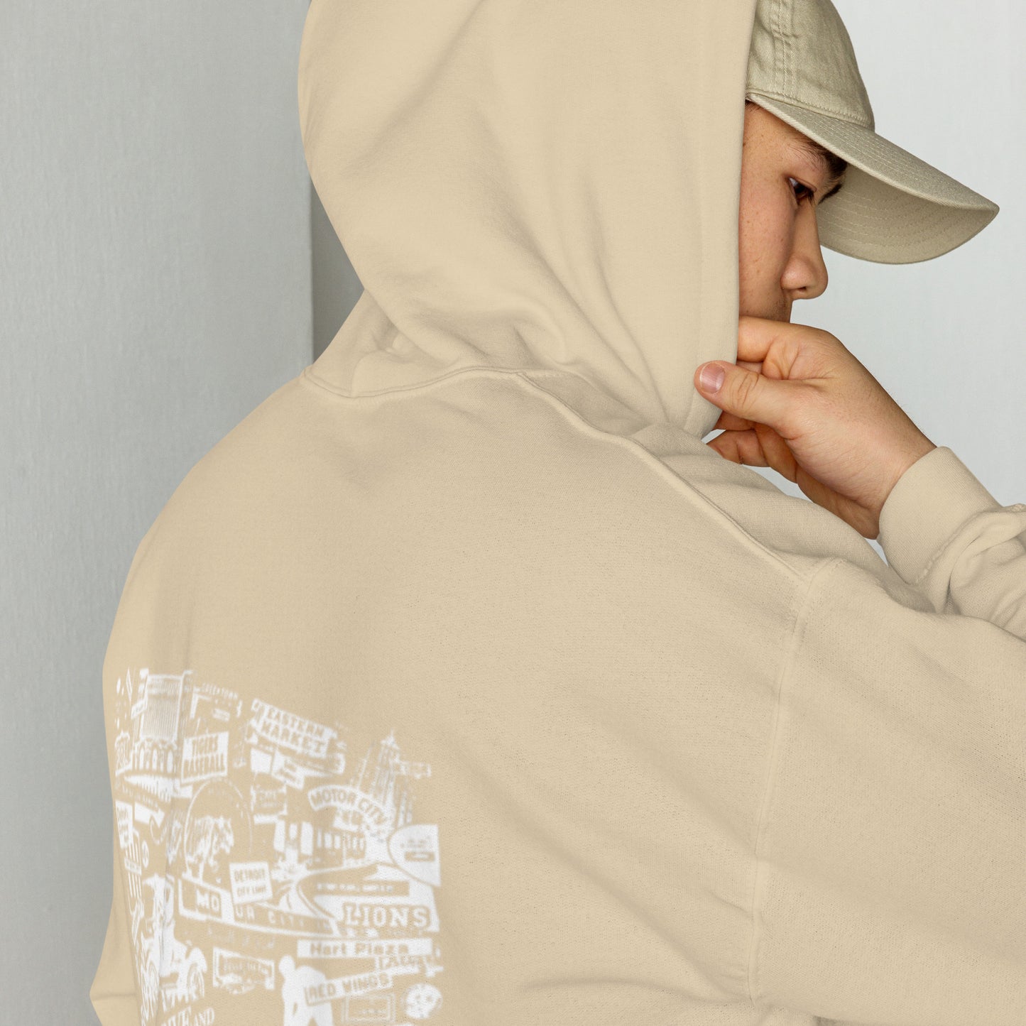 MOTOR CITY HOODIE (TAN)