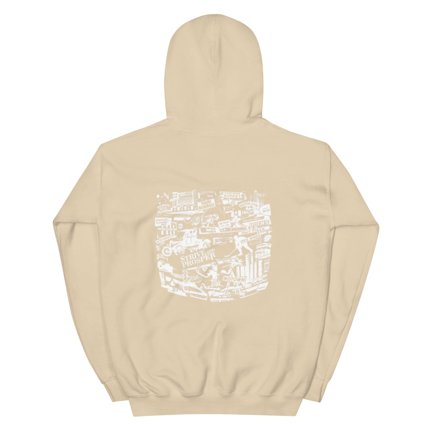 MOTOR CITY HOODIE (TAN)