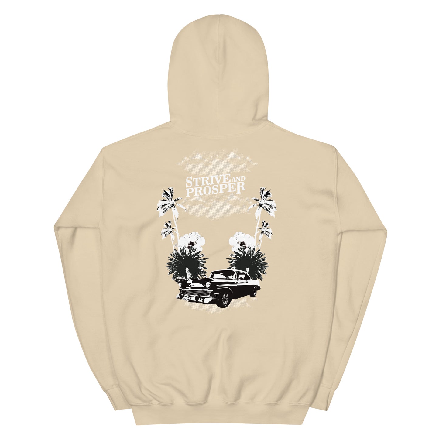 TO LIVE & DIE IN L.A. HOODIE (TAN)