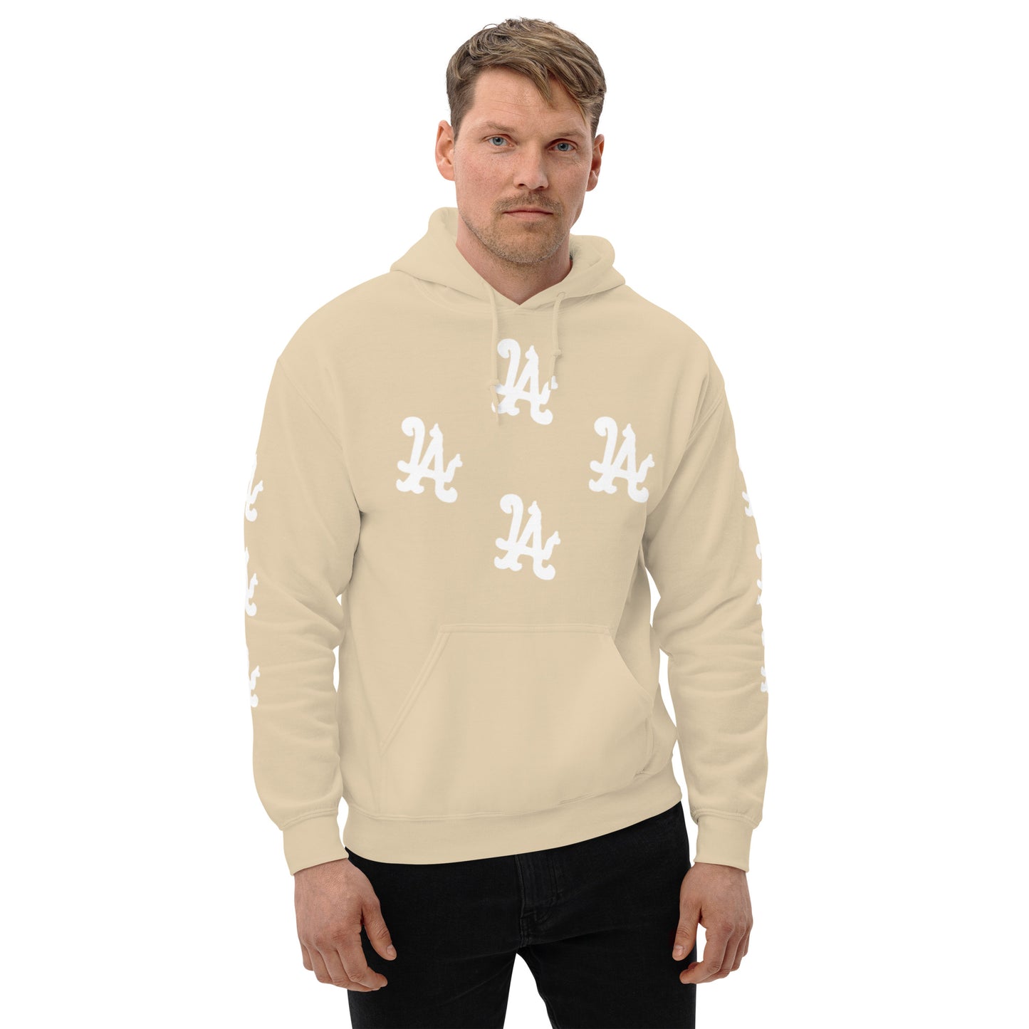 TO LIVE & DIE IN L.A. HOODIE (TAN)