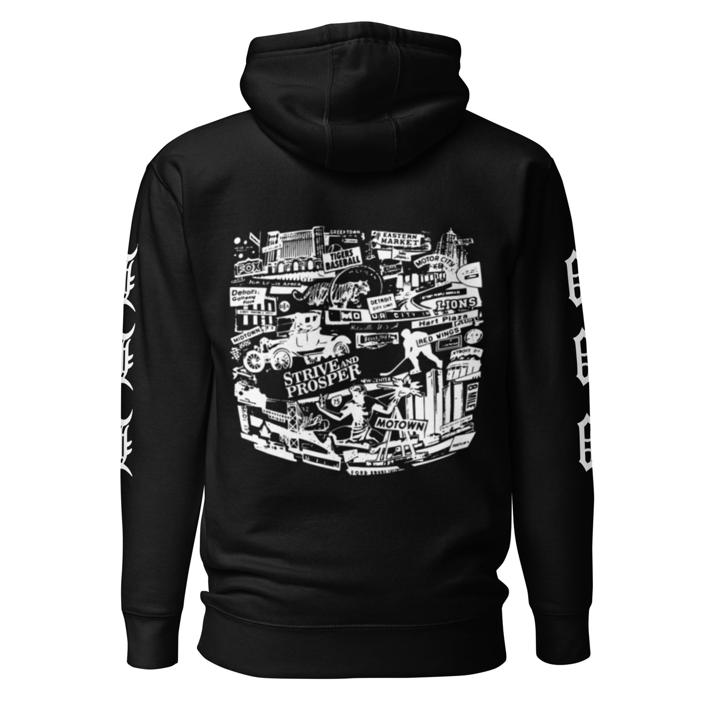 MOTOR CITY HOODIE (BLACK)