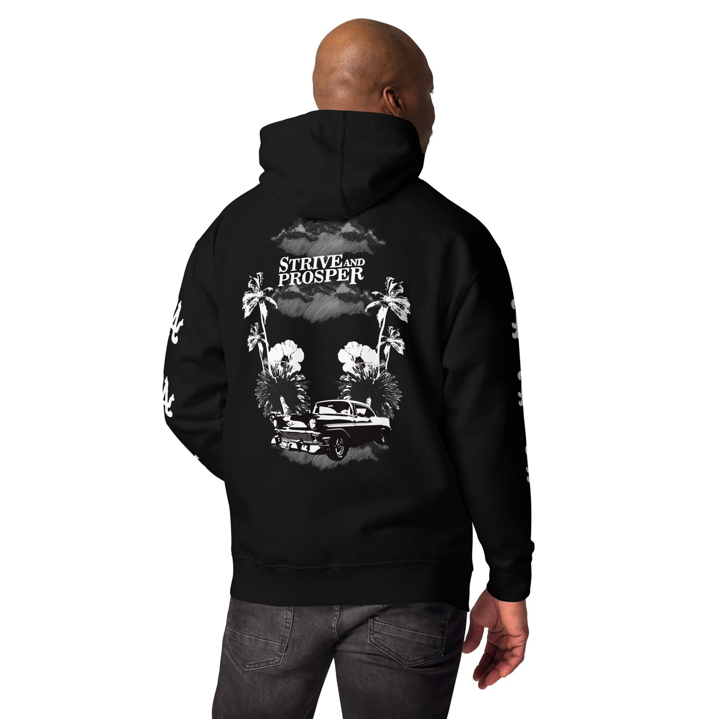 TO LIVE & DIE IN L.A. HOODIE (BLACK)