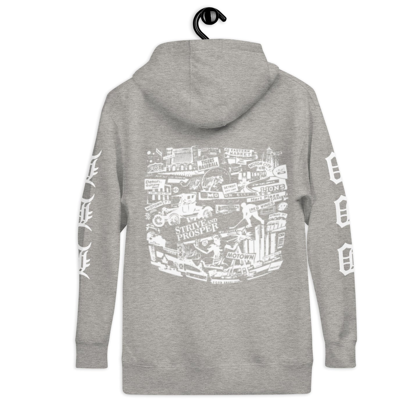 MOTOR CITY HOODIE (GREY)