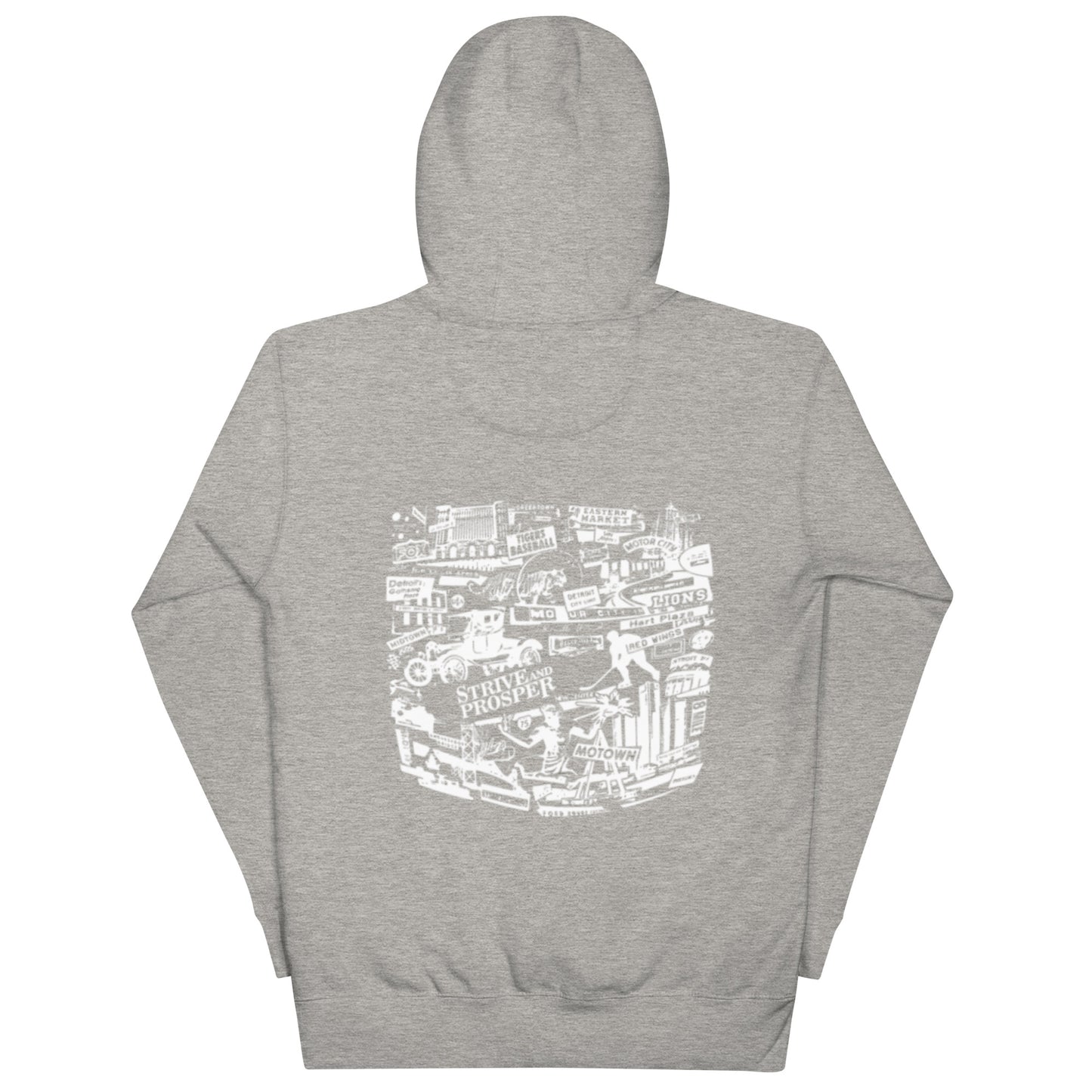 MOTOR CITY HOODIE (GREY)