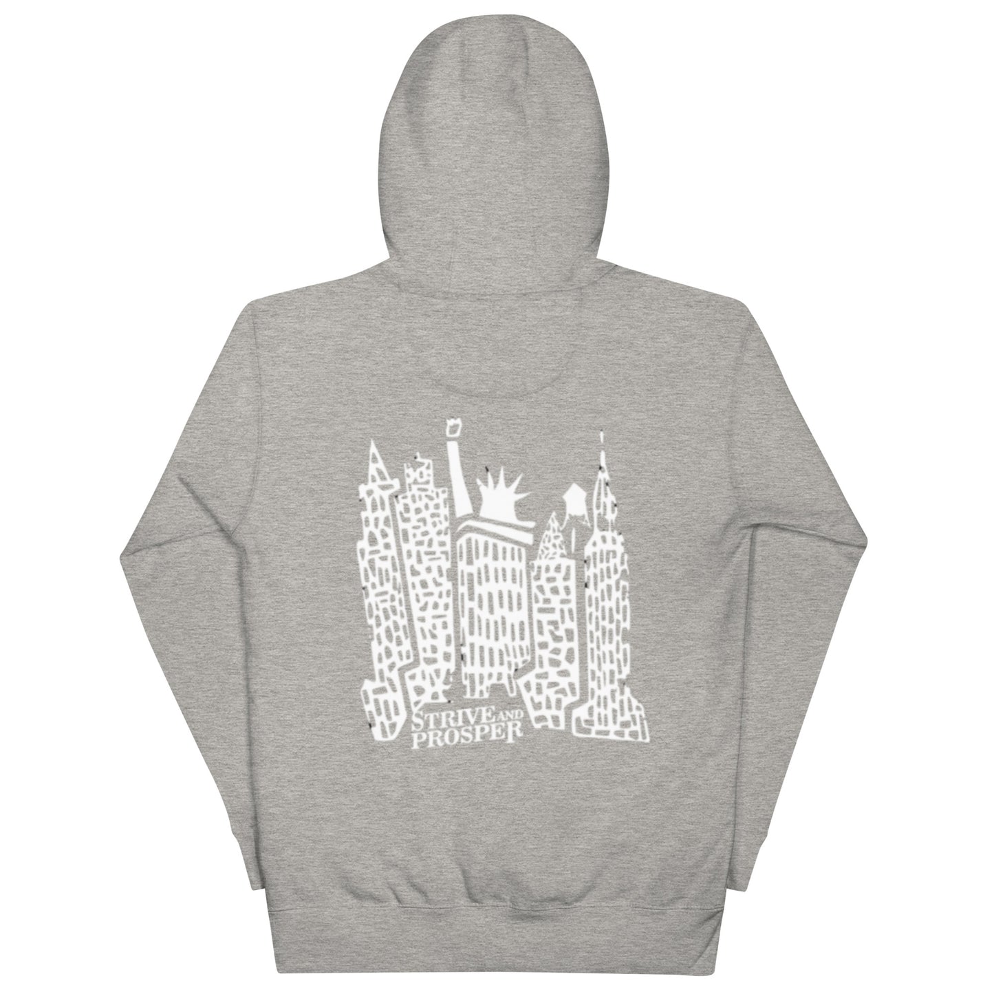 N.Y. STATE OF MIND HOODIE (GREY)