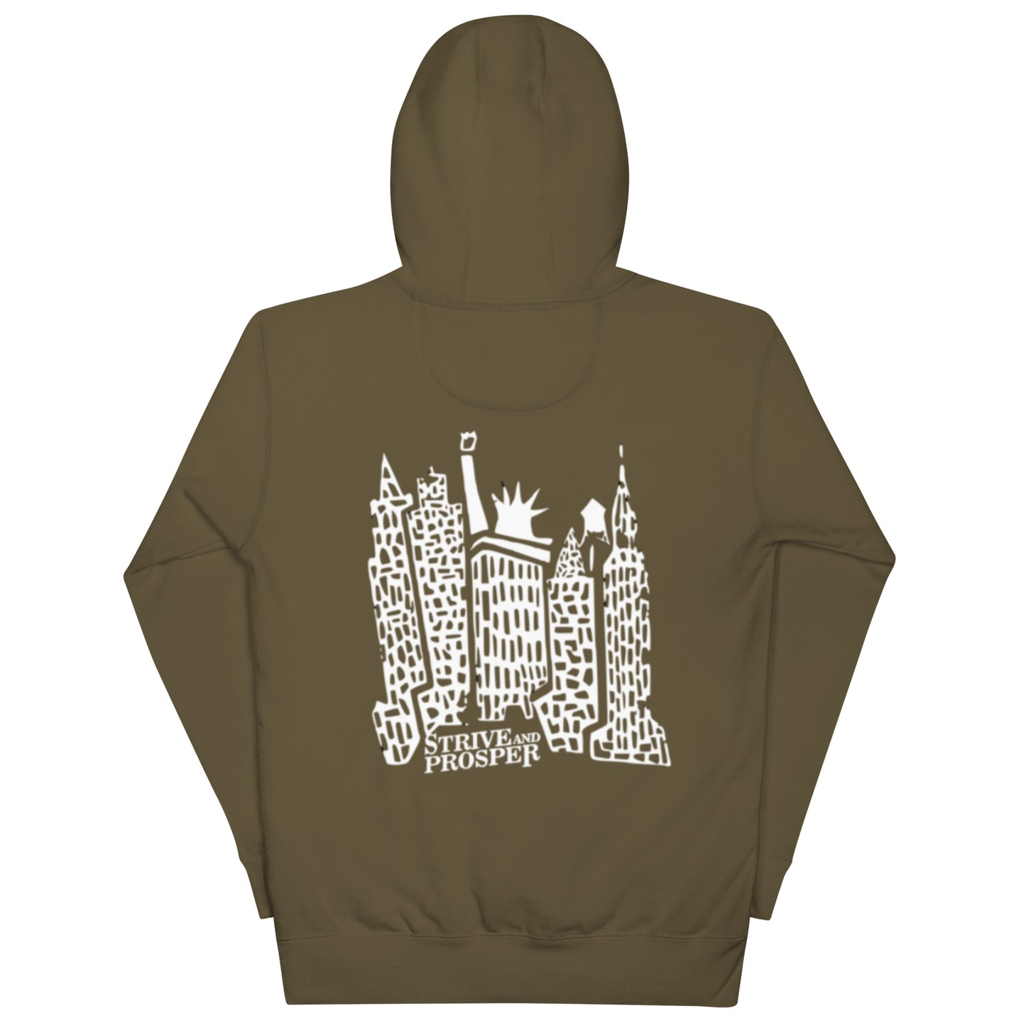 N.Y. STATE OF MIND HOODIE (GREEN)