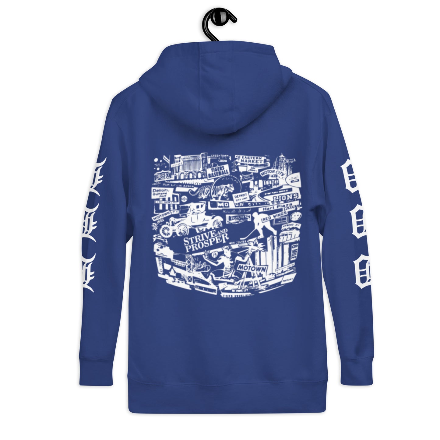 MOTOR CITY HOODIE (BLUE)