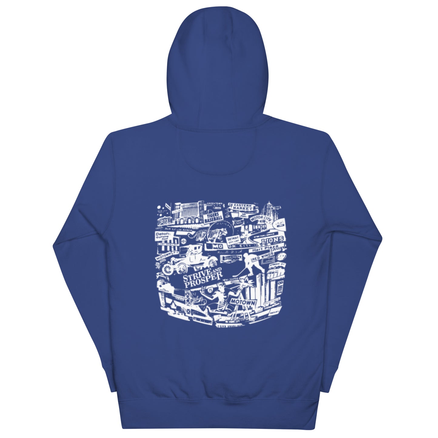 MOTOR CITY HOODIE (BLUE)